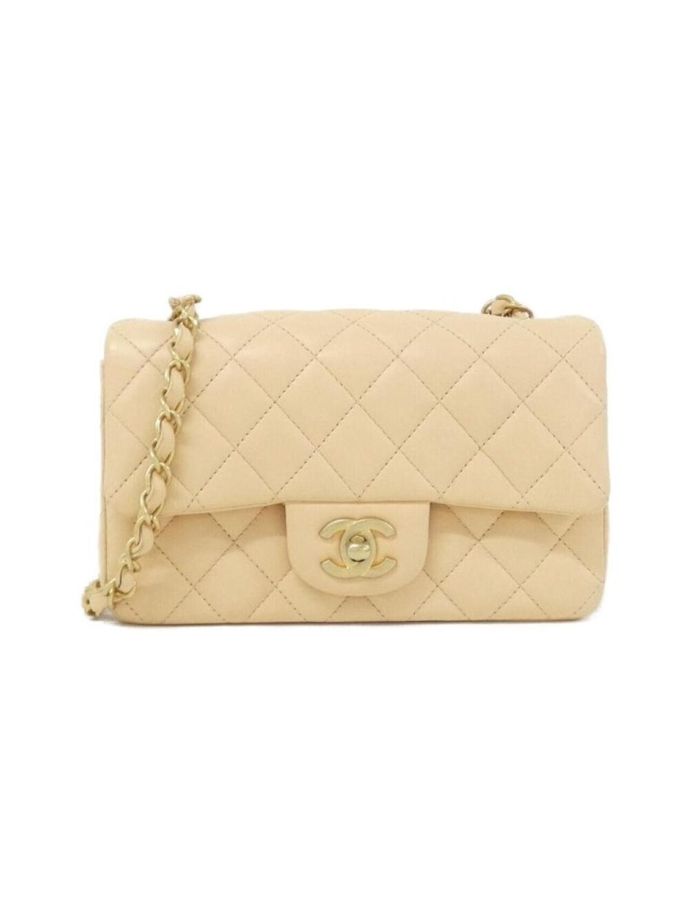 Chanel Shoulder Bag Beige